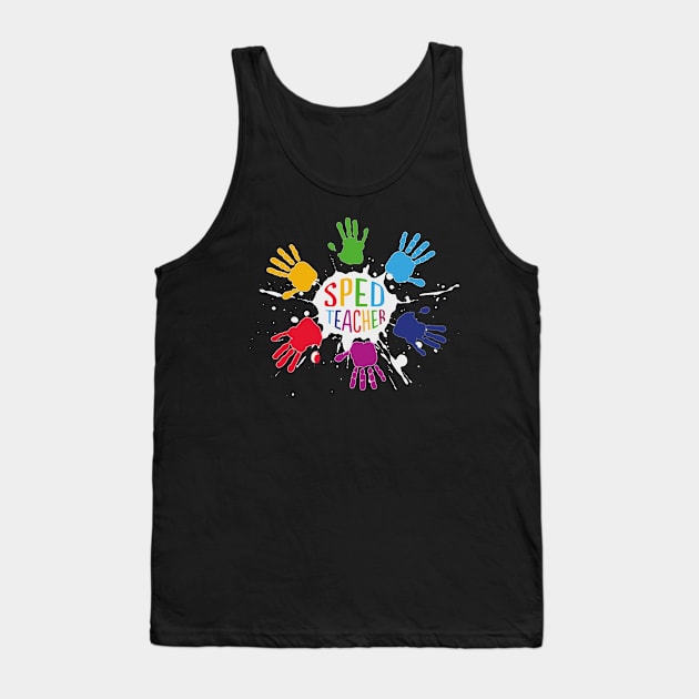 SPED Special Education Teacher educators gift Tank Top by MrTeee